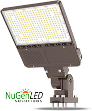 Load image into Gallery viewer, NG-PL-200W LED Parking Lot Area Light 5k Daylight Premium DLC Choose 120v 277v 480v