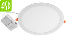 Load image into Gallery viewer, 8 inch thin Downlight ASD-JBR-8D20AC-WH Color Selectable 2700k thru 5000k 20 watts