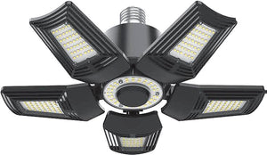 150w Watt LED Adjustable 5 Blade Leaf E26 Standard and E39 Mogul 18000 Lumens Garage Shop Light