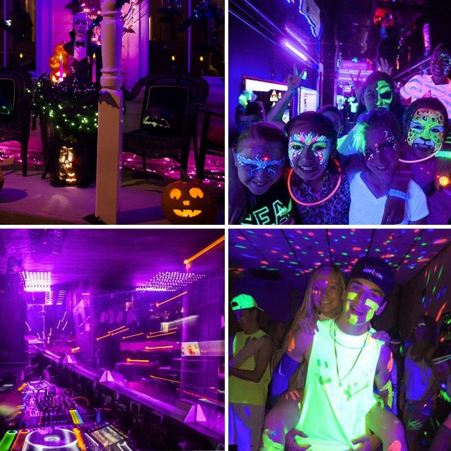 80 Watt Halloween Party Flood Lights UV Holiday Black Light Kukuppo – NuGen  LED Solutions