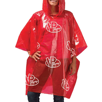 VP Racing Rain Poncho Made in the USA 9105-RD Red