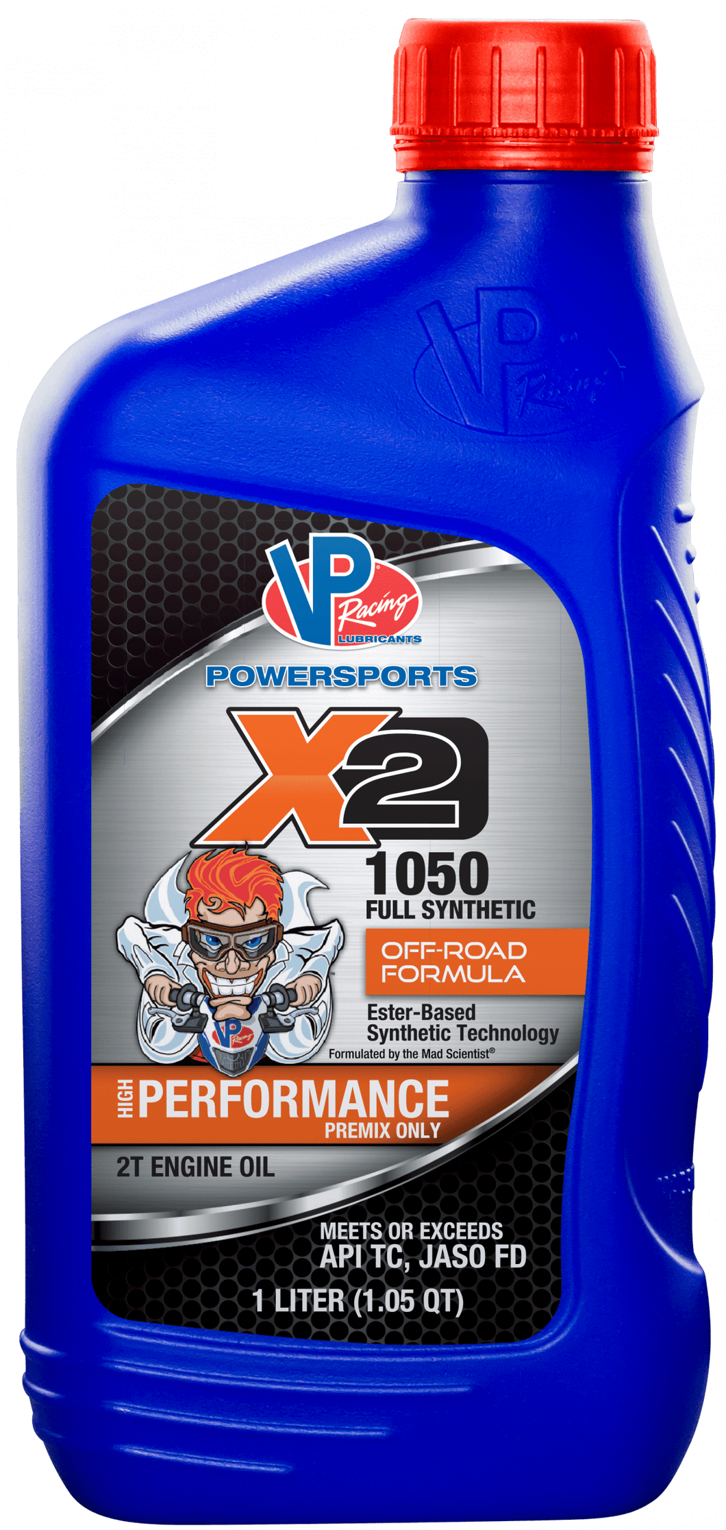VP X2-1050 Synthetic Premix 2-Stroke Oil 1.05qt 1 Liter