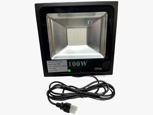 NGFL-100 - Flood Light IP65 Outdoor / Indoor Flood Light 5000k Daylight 7,500+ Lumens