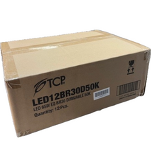 Load image into Gallery viewer, 12 Pack | TCP LED12BR30D50K | 65w Replace | 900LM | Dimmable | Daylight 5000k