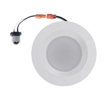 Load image into Gallery viewer, 6 pack ASD-LRKR-6D12AC-WH-6PACK 12w 5in &amp; 6in Retro Trim Baffle Kit Downlight Plug for Socket 27k 3k 4k 5k