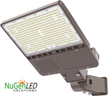Load image into Gallery viewer, NG-PL-150W LED Parking Lot Area Light 5000k Daylight Premium DLC Integrated Photocell Option Shoebox 120-277v