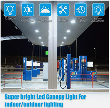 Load image into Gallery viewer, NG-CP-150WCD-458S-WAEH LED Canopy Light Selectable 90w 120w 150w 45k 50k 57k