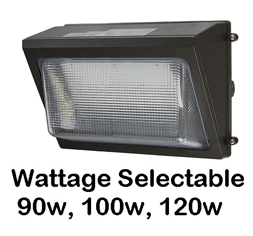90w 100w 120w Wattage Selectable Wall Pack ETH-TWP-H-120/100/90W-G3-5000K	Daylight Premium DLC