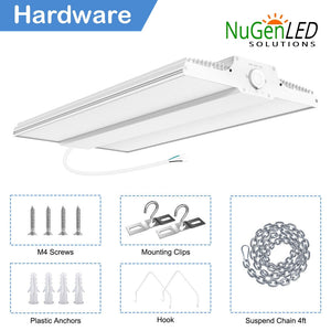 NG-LHB-240WCD-358 LED LINEAR HIGH BAY 240W/200W/150W CCT TUNABLE 3/4/5K 100-277VAC