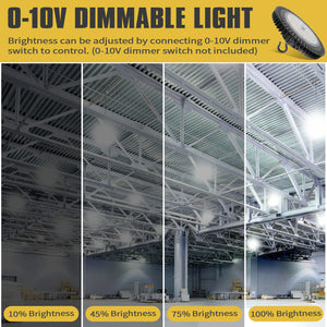 NG-IHB-240W-508-B 240 Watt Industrial High Bay LED Light Fixture DLC 5000K dimmable NG-IHB-240W