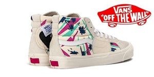 NEW VANS VAULT SK8-HI Tops BRICOLAGE LX Palm Trees Beach VA45K3VM4 Mens Sz 13 US