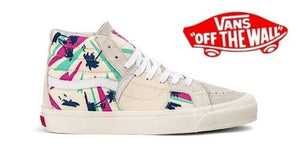 NEW VANS VAULT SK8-HI Tops BRICOLAGE LX Palm Trees Beach VA45K3VM4 Mens Sz 13 US