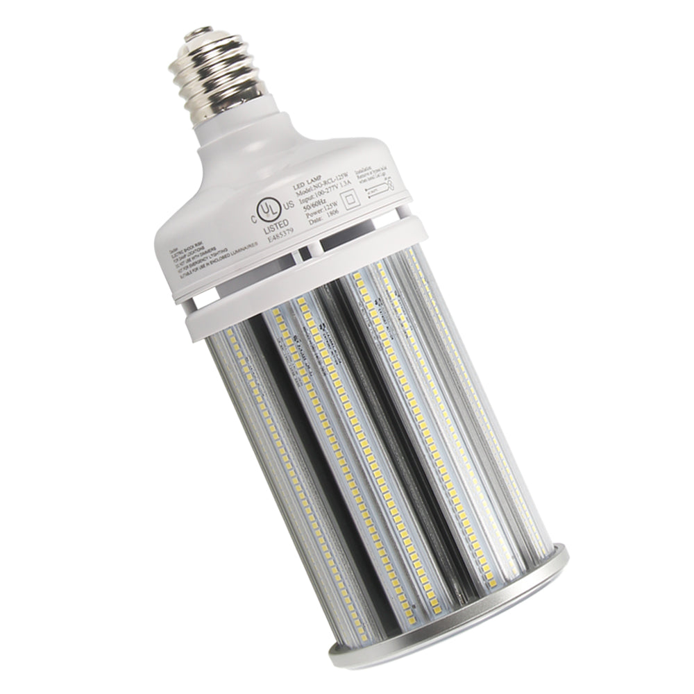 NuGen LED 125 Watt Solid State Corn Bulb 16000 Lumens 5YR 5000k or 6000k E39