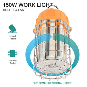 NuGen LED Solutions JOBLite 150w Temporary Work Light 5YR Warranty 21500LM