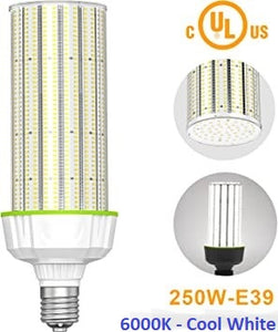 NG-WL-250W16SX  250 Watt 120/277vac LED Corn Bulb CHOOSE 5000k 6000K 28000LM 5YR