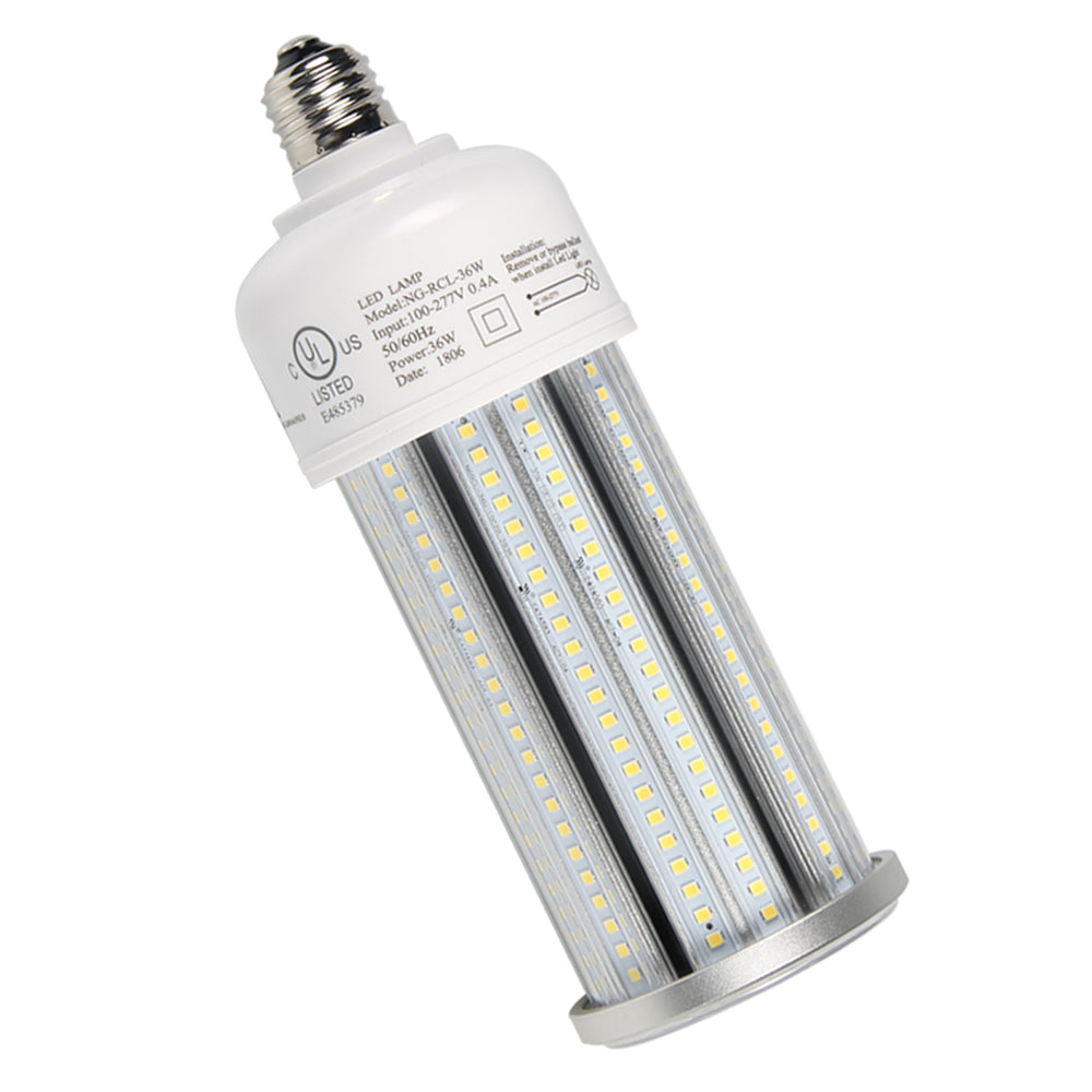 NG-RCL-36W NuGen LED 36 Watt 5000K E26 E39 Solid State Corn Bulb