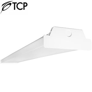 63 Watt 8050 Lumens 5000k 4ft x 7in LED Wrap Fixture TCP LWR6300150