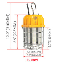 Load image into Gallery viewer, NuGen LED Solutions JOBLite 80w Temporary Work Light 5YR Warranty 11,200 Lumens
