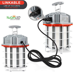 NuGen LED Solutions 80w LINKABLE Construction Work Light 5YR Warranty 11200 Lumens