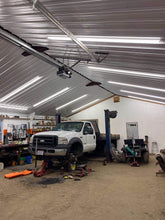 Load image into Gallery viewer, Work Shop Garage with truck being fixed under NuGen LED Solutions 8FT Linkable Integrated Lights Strips