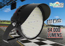 Load image into Gallery viewer, NG-CL-600w-507-BFR 600 Watt LED Sports Light 60 deg beam 5000k 84,000LM 120/277 and 277/480v