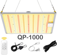 Load image into Gallery viewer, Kukuppo QP-1000 LED Full Spectrum Linkable Grow Light Remote Control Dimming