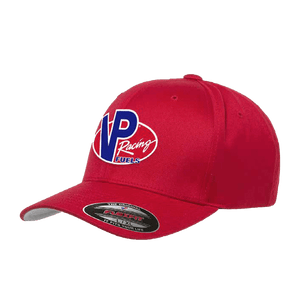 VP Racing Fuels - Red Flexfit Baseball Cap 9183-RD-S/M  Small/Medium