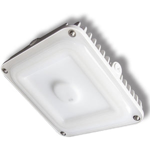 TCP CPUZDB350K Wattage Selectable Canopy Light 25w 40w 60w 3200lm 5100lm 7600lm 5000k 120-277vac