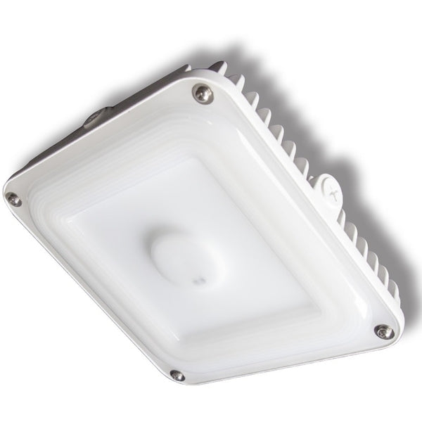 TCP CPUZDB350K Wattage Selectable Canopy Light 25w 40w 60w 3200lm 5100lm 7600lm 5000k 120-277vac