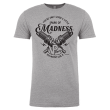 Load image into Gallery viewer, VP Racing Fuels Spark Of Madness Men&#39;s T-Shirt Gray Robin Williams Quote