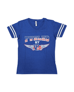 VP Racing Fuels Ladies Fueled By VP Girls T-Shirt Size Small 9068-RYWH-SM