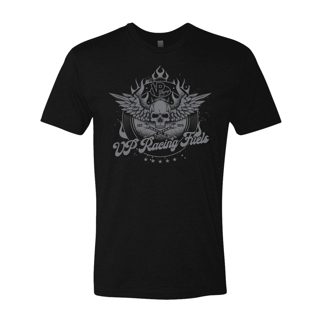 VP Racing Fuels Wings And Fire T-Shirt SKU: 9502-BK-LG Size Large