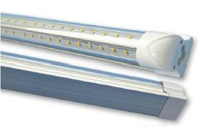 Load image into Gallery viewer, 20 PACK 72 Watt LED Pit Strips 8FT Clear V Integrated Linkable Tubes Lights +9000LM 5000K