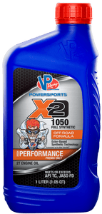 VP X2-1050 Synthetic Premix 2-Stroke Oil 1.05qt 1 Liter