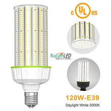 Load image into Gallery viewer, NGWL-120W CHOOSE 5000k 5700k 120 Watt Corn Bulb 16000 Lumens 5YR Warranty 120-277V