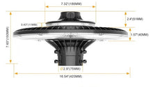 Load image into Gallery viewer, SALE NG-AL-100W-508P-B Outdoor Round Post Top Area Light Fixture 100w 5000k photocell