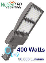 Load image into Gallery viewer, NG-NSB-400W 56,879LM LED Shoebox Parking Lot Area Light 5000k 400 Watts 120/277vac