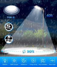 Load image into Gallery viewer, NG-NSB-400W 56,000LM+ LED Shoebox Parking Lot Area Light 5k 120/277vac Photocell Option