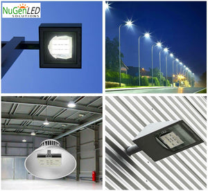 SALE - NGRK-300WH LED DLC Shoebox Retrofit Kit 36,083LM 5YR Warranty 5000K 200-480V