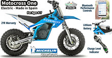 Load image into Gallery viewer, SALE TORROT MX1 - Electric Junior PeeWee 50cc comparable (Ages 4-7) Motocross One FREE UPS Shipping