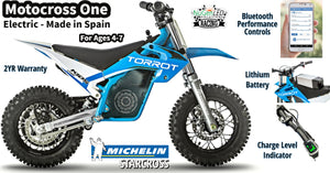 SALE TORROT MX1 - Electric Junior PeeWee 50cc comparable (Ages 4-7) Motocross One FREE UPS Shipping