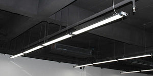 4FT 120 Watt Linkable Linear Shop Light Pendant or Surface Fixture 5000k 15,600 Lumens